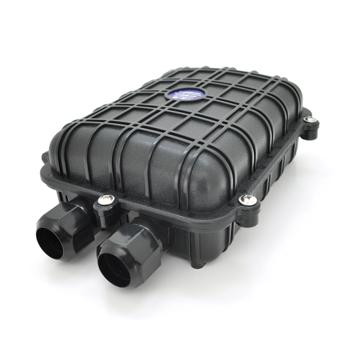 Муфта оптична Merlion ML-OP-F006-48C, герметична, 2 введення, до 4-х касет, до 48 зварок, матеріал ABS / PP / PC