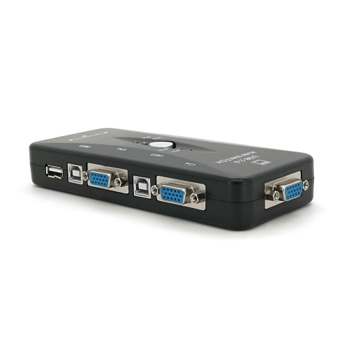 4-портовий KVM свіч, VGA, USB
