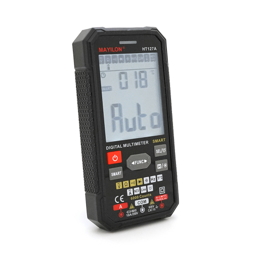 Мультиметр Mayilon HT-127A, вимірювання: V, A, R, C, F, T
