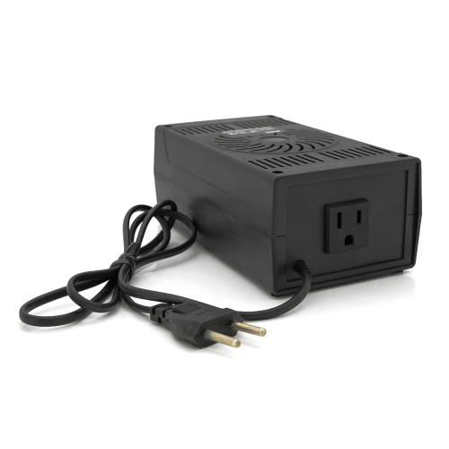 Перетворювач напруги понижуючий MERLION PN-350, Input 220 V / Output 110V, 350W, трансформаторний