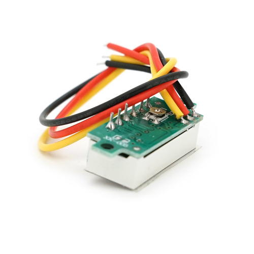 Цифровий вольтметр, діапазон вимірювань 0 -100V, 0.28&amp;quot;, три дроти, Green