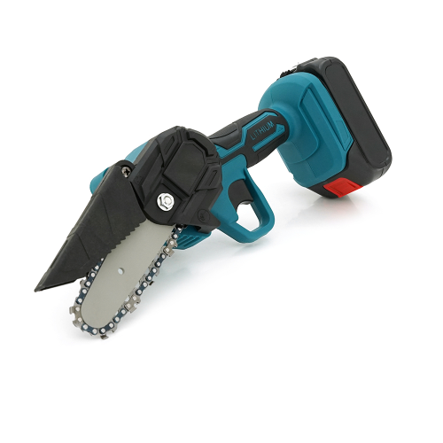 Бездротова електро пила Mini Electric Chain Saw для обрізки гілок, 24В, Box