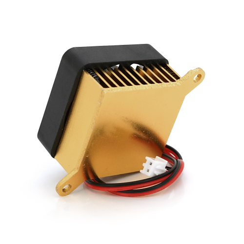 Кулер Caizhu-Fan 4010, 40x40x10mm + радіатор, 24V / 0.15A, 2-pin, Black, OEM