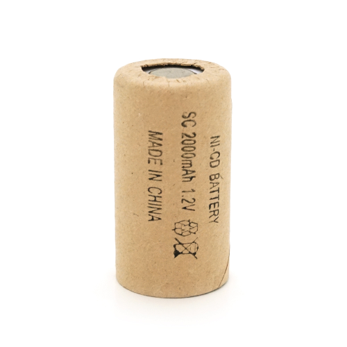 Акумуляторна батарея для шуруповерта YT-2000, Ni-Cd SC2000mAh 1.2V, 10C, 23x43 mm