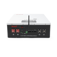 Акумуляторна батарея Must LiFePO4 LP16-48100 51.2V 100Ah, 5,12kWh, BMS100A@16S, CAN2.0 / RS232 / RS485, 6000 cycles, 625x442x177,44kg