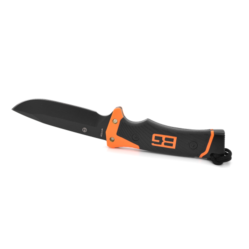 Ніж для кемпінгу SC-822, Black-Orange, Чохол