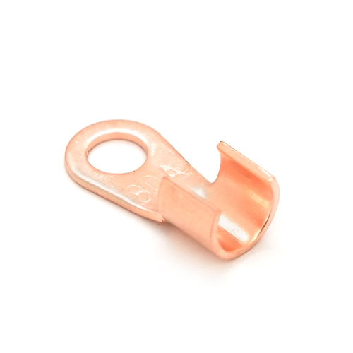 Клема тип &amp;quot;О&amp;quot; ОТ-80А 8.35мм, провід 6-16, неізольована, під пайку, 100шт в упаковці, ціна за штуку