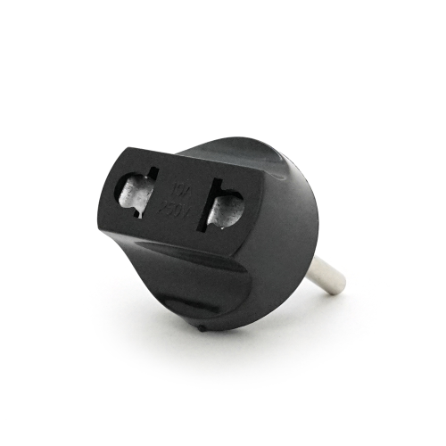 Перехідник на євророзетку Black, в упаковці 50 штук, ціна за штуку