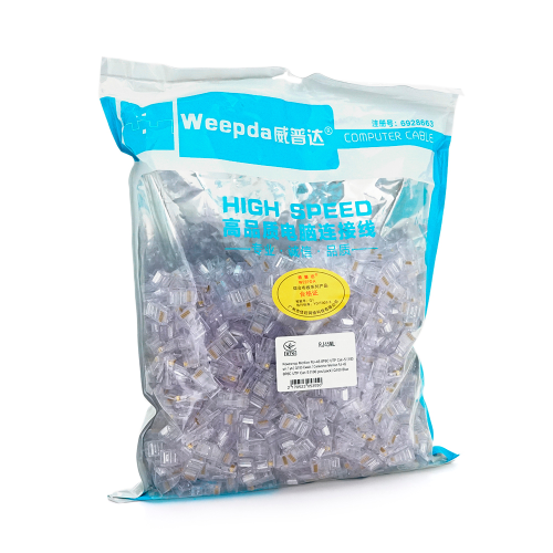 Конектор Noname RJ-45 8P8C UTP Cat-5 (100 шт / уп.) Q100 Violet