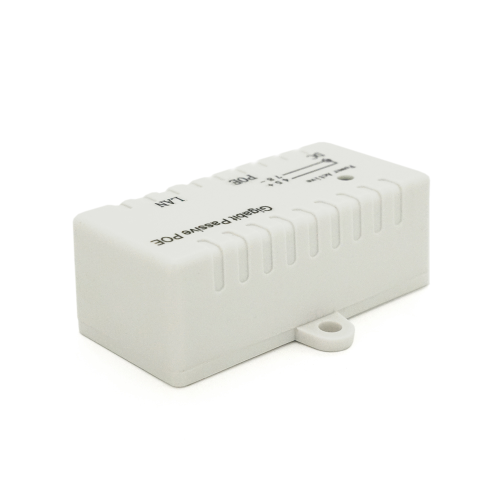POE інжектор IEEE 802.3af PoE з портом Ethernet 10 / 100 / 1000 Мбіт / с, White