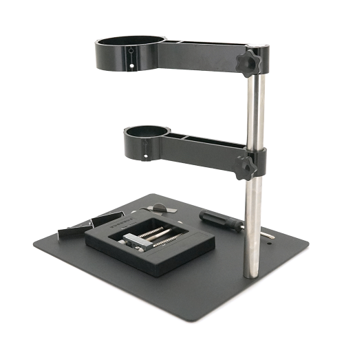 Власник для фена &amp;quot;третя рука&amp;quot; TE-812. Із фіксатором для плат. Робоча поверхня 250&amp;times;200 мм.