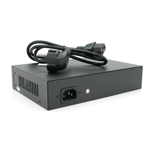 POE комутатор Merlion 10 POE 10 / 100 + 2 RJ45 10 / 100 вбудований блок живлення 52V 2.5A