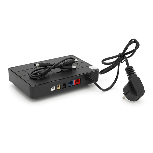 ДБЖ Green Wave ECO418Pro-18W для роутерів / комутаторів / PON / POE, 5 / 9 / 12 / 15 / 24V, (12000MAh), Black, BOX, Q20