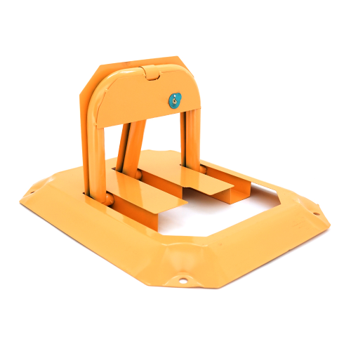 Блокатор паркувального місця з механічний замок Stop parking 05 (3 англійські ключі, підйом опуск важеля в ручну)