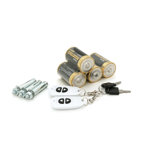 Блокатор паркувального місця з дистанційним керуванням Stop parking big 03 (Дистанційно керований паркувальний бар&apos;єр на батареях + 2 пульти)