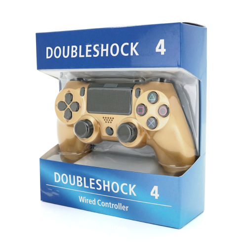 Бездротовий геймпад для PS4 SONY Wireless DUALSHOCK 4 (Gold), 3.7V, 500mAh, Blister