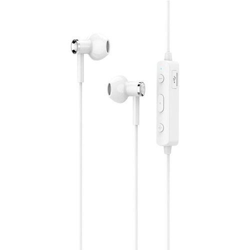 Навушники вакуумні Bluetooth HOCO ES21 Wonderful Sport, White, Box