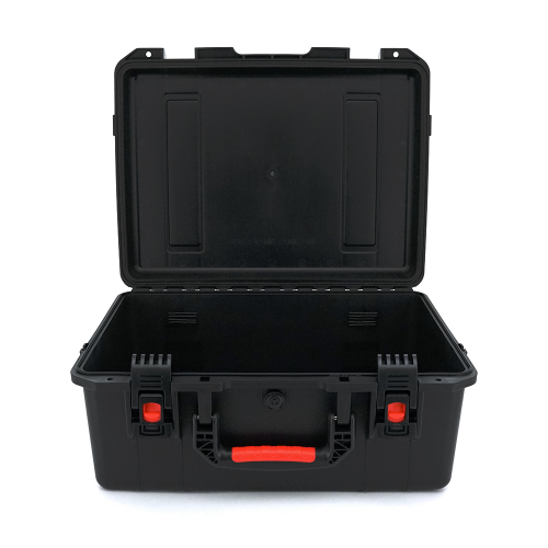 Пластиковий переносний ящик для інструментів (корпус) Voltronic, розмір зовнішній - 485х430х220 мм, внутрішній - 465х335х205 мм