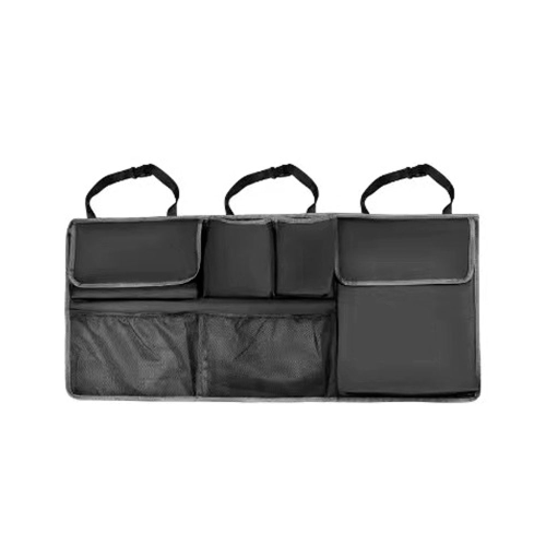 Органайзер у багажник автомобіля, 1000x450mm, 4 кишені+2 сітки, Black