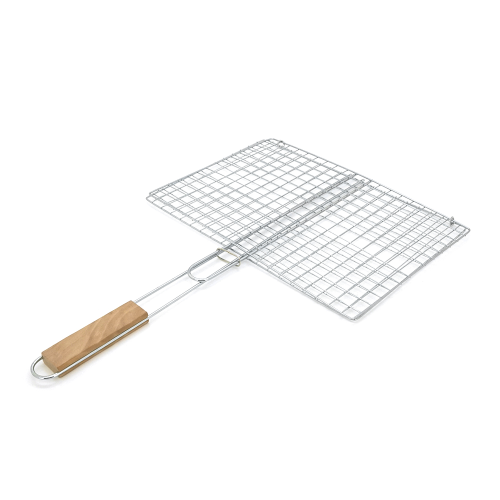 Решiтка-гриль подвійна, 34.5-24cm, нержавіюча сталь