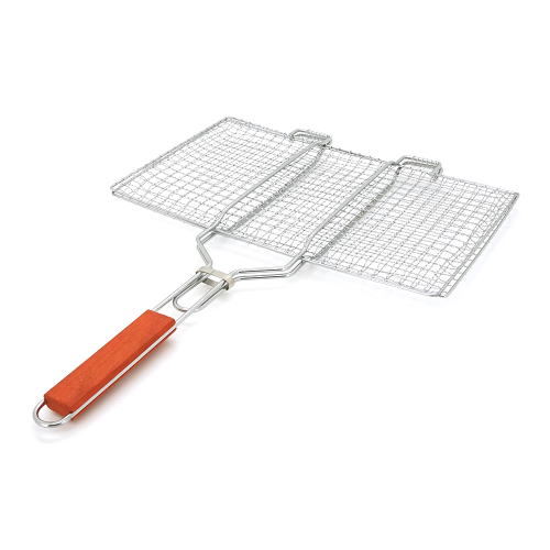 Решітка-гриль, 42x25x58 cm, метал, дерев&apos;яна ручка