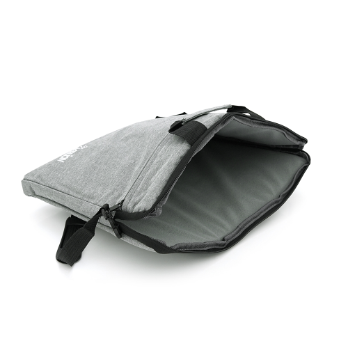 Сумка для ноутбука Merlion 15&amp;quot; Stripe, з плечовим ременем, Gray