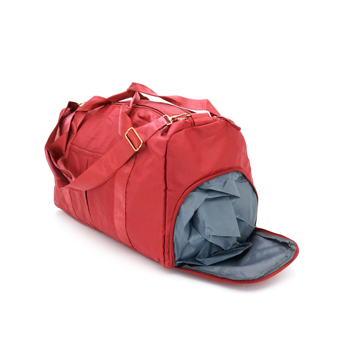 Сумка спортивна Merlion, 50x24x26cm, з плечовим ременем, Red