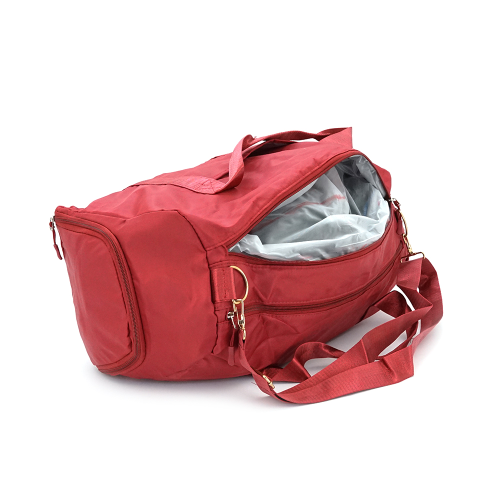 Сумка спортивна Merlion, 50x24x26cm, з плечовим ременем, Red