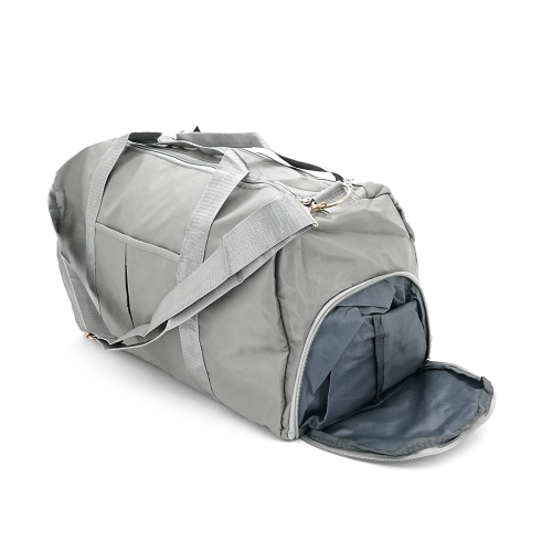 Сумка спортивна Merlion, 50x24x26cm, з плечовим ременем, Grey