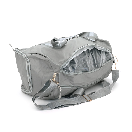 Сумка спортивна Merlion, 50x24x26cm, з плечовим ременем, Grey