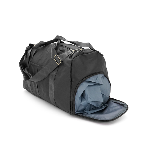 Сумка спортивна Merlion, 50x24x26cm, з плечовим ременем, Black