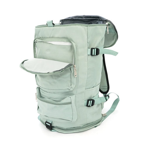 Рюкзак спортивний Merlion, 29x29x49cm, з плечовим ременем, Green