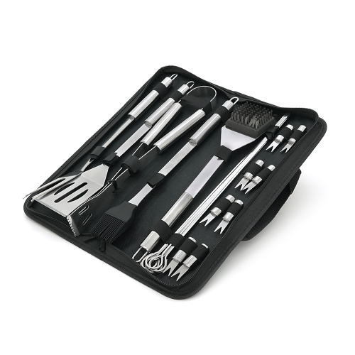 Набір із 20 предметів для барбекю, 38.2x35cm, 1.017 kg, Bag