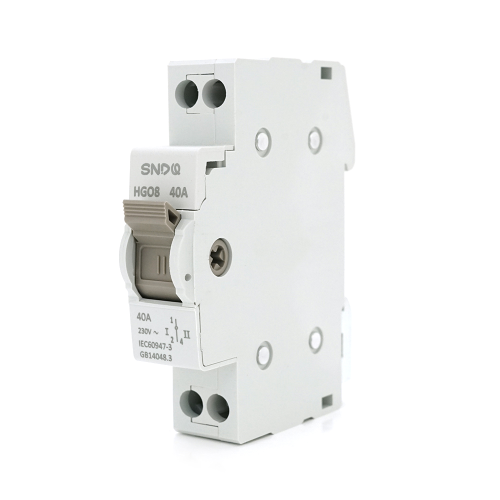 Модульний перекидний автомат трипозиційний (перекидний автомат) Voltronic HGO8-1P-40A