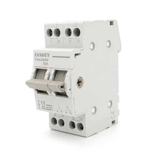 Модульний перекидний автомат трипозиційний (перекидний автомат) Voltronic FHM5-63 / 2P, 220 / 380В