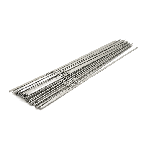 Набір шампурів, 50 шт., нержавіюча сталь, довжина 35 см, ширина 5 мм, товщина 1,5 мм