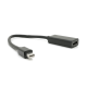 Конвертер mini Display Port (тато) на HDMI(мама) 10cm, Black, 4K / 2K, Пакет