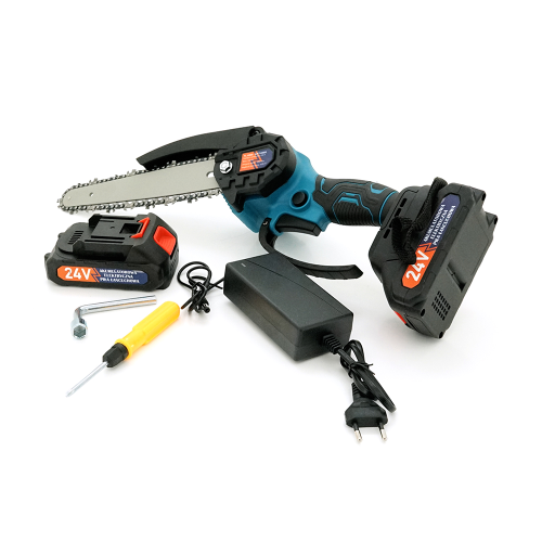 Акумуляторна ланцюгова пилка Chain Saw 8*, 24V, зарядне+ 2 аккумулятори, Вох