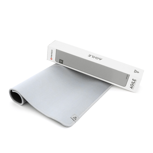 Килимок 450*350 для миші Fantech MP453 тканинний з бічної прошивкою, товщина 4 мм, колір Grey, Color Box