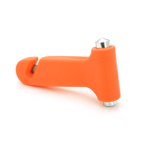 Аварійний молоток 2в1, для скла, з лезом для розрізання ременя, OEM