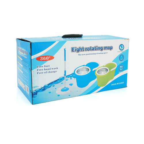 Швабра з відром та турбо віджимом YT90658, 6L, Box