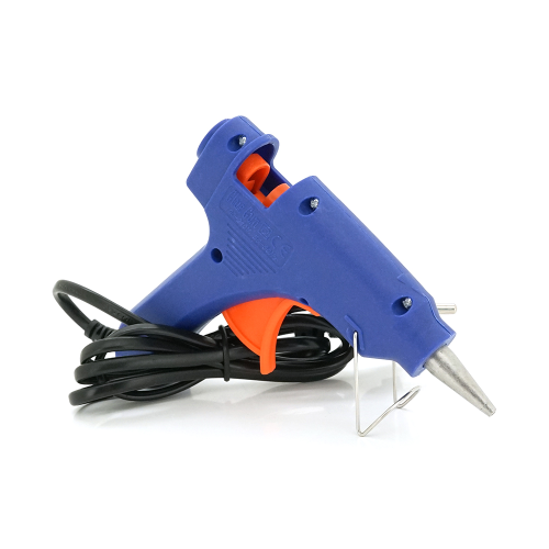 Пістолет клейовий з живленням від 220V YULIAN YL-266, клей діаметром-7мм, 20W, Blue, Blister