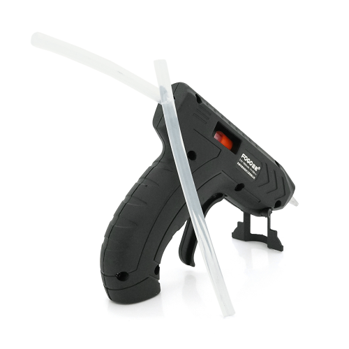 Пістолет клейовий FOGO із вбудованим акумулятором 1800mAh, клей діаметром-7мм, живлення від USB кабелю, 15W, Blue, OEM