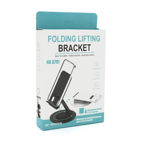 Настільна підставка для телефону S701, Black, Box