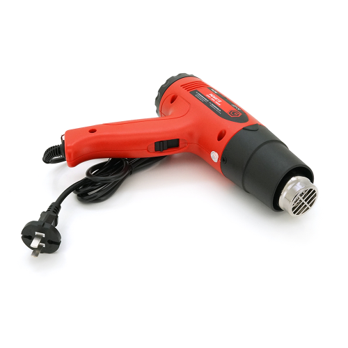 Фен TGK HG6618 (пістолет) 1800Вт, регулятор температури 50-550&amp;deg;C, Red / Black, Box