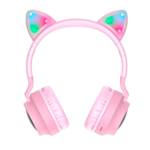 Бездротові навушники Bluetooth HOCO W27, Pink, Box