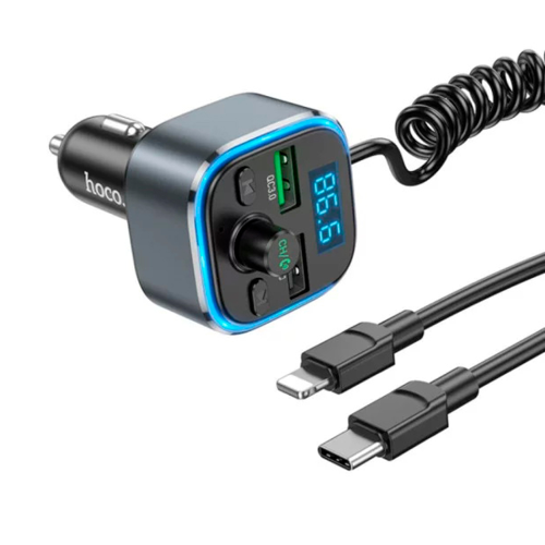 FM-модулятор HOCO E74, Black, Box