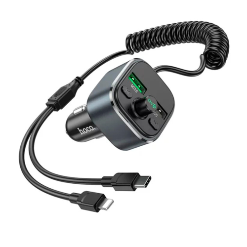 FM-модулятор HOCO E74, Black, Box