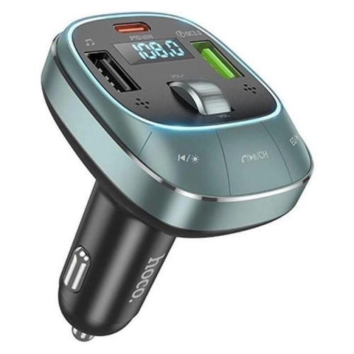 FM-модулятор HOCO E76, Silver, Box