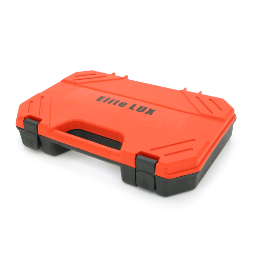 Пістолет будівельно-монтажний YT-198406, для цвяхів діаметром 7,3мм, захисні окуляри, + 100 цвяхів монтажних піроксилінових, Валіза, Red